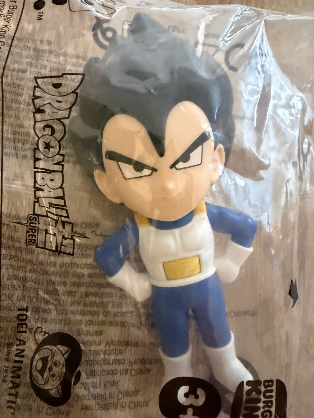 Dragon Ball Z Burger King Vegeta toy